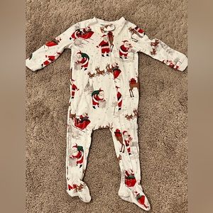 Pottery Barn Christmas pajamas(onesie)